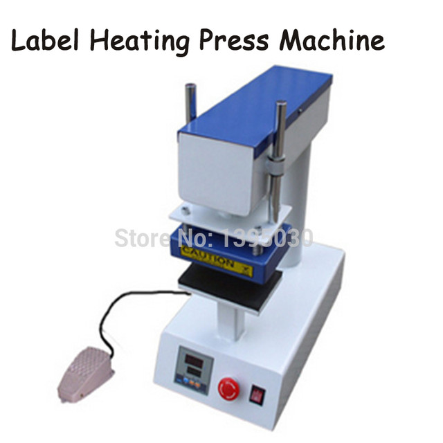1pc label heating press machine pyrograph press machine Hot